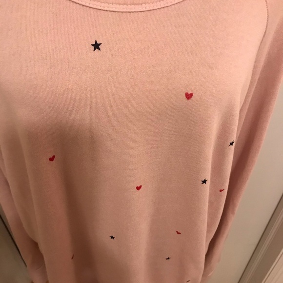 ❤️Sundry Stars & Hearts Sweatshirt - Picture 4 of 8